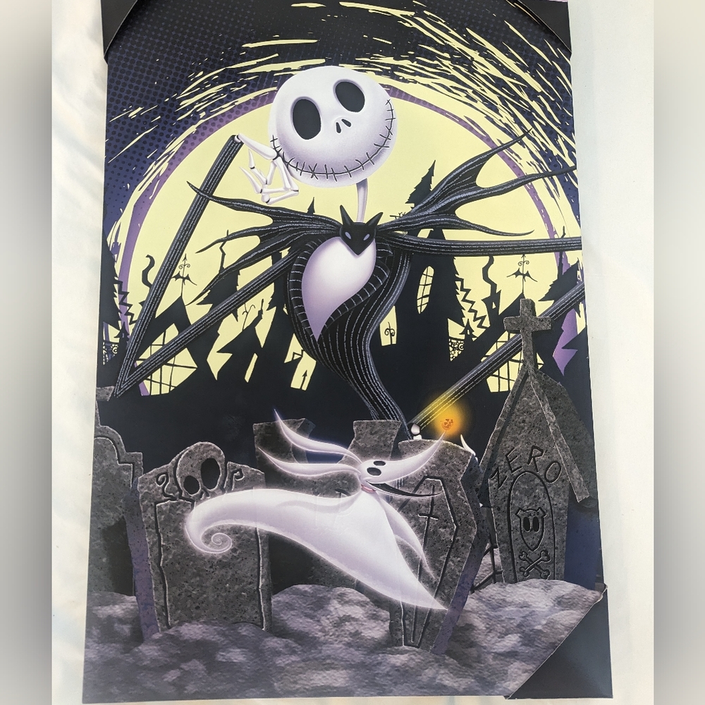 Jack Skellington canvas 16" X 20"